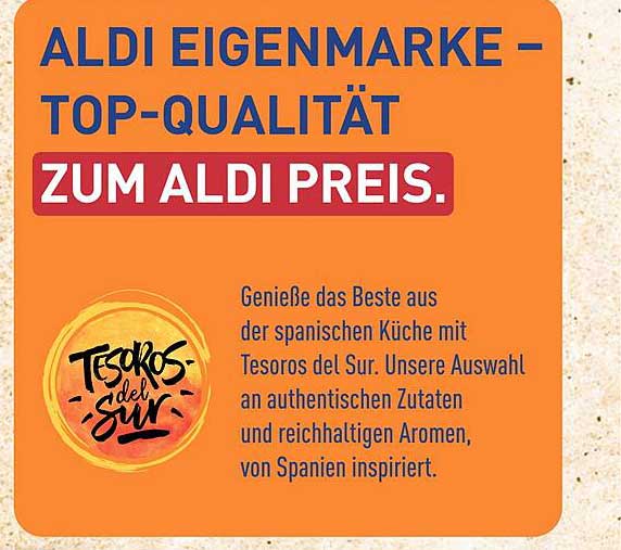 ALDI EIGENMARKE – TOP-QUALITÄT ZUM ALDI PREIS.