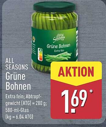 ALL SEASONS Grüne Bohnen