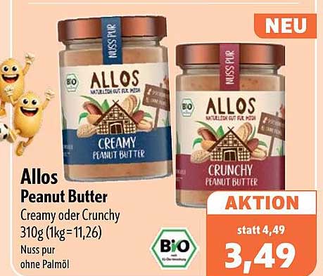 Allos Peanut Butter
