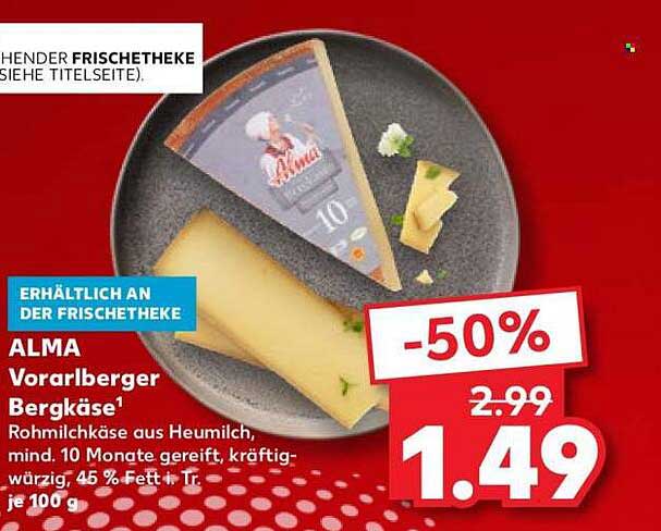 ALMA Vorarlberger Bergkäse
