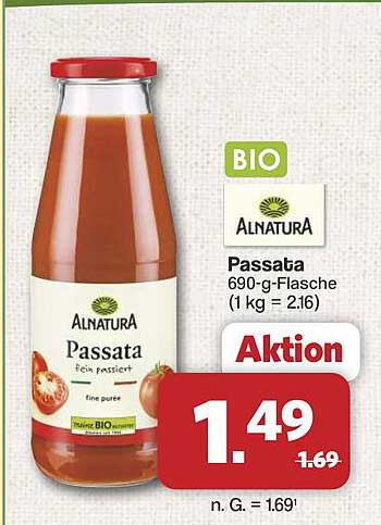 ALNATURA Passata fein passiert