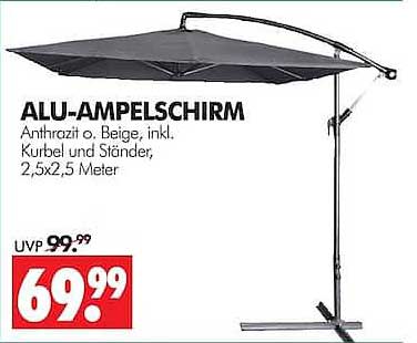 ALU-AMPELSCHIRM