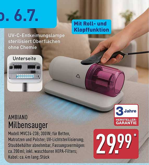 AMBIANO Milbensauger