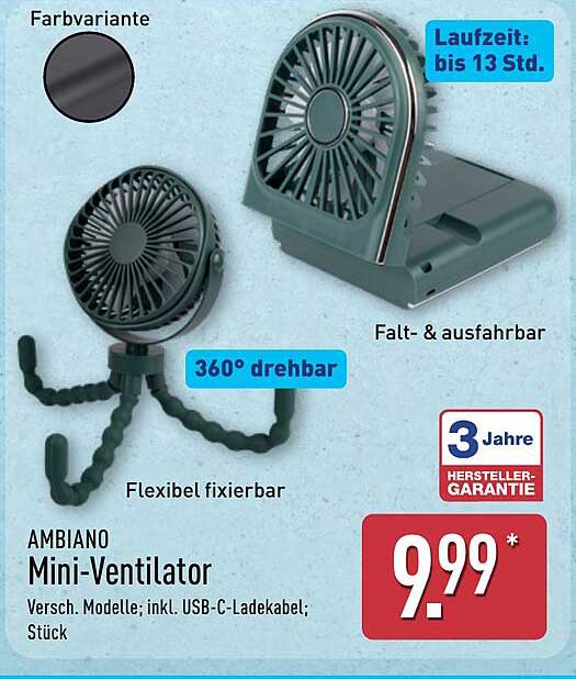 AMBIANO Mini-Ventilator