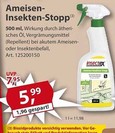 Ameisen-Insekten-Stopp