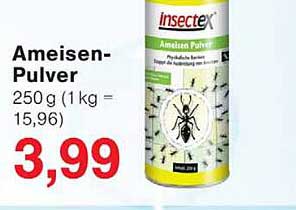 Ameisen-Pulver 250 g (1 kg = 15,96)