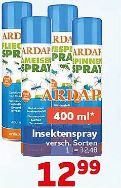 ARDAP Insektenspray 400 ml*