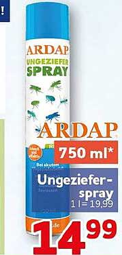 ARDAP UNGEZIEFER SPRAY