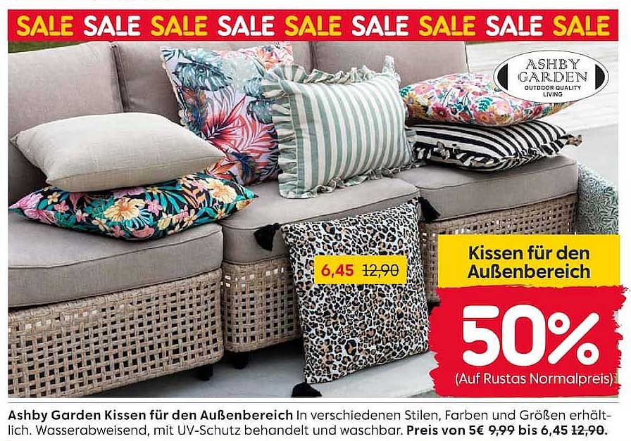 Ashby Garden Kissen für den Außenbereich