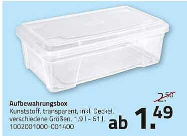 Aufbewahrungsbox