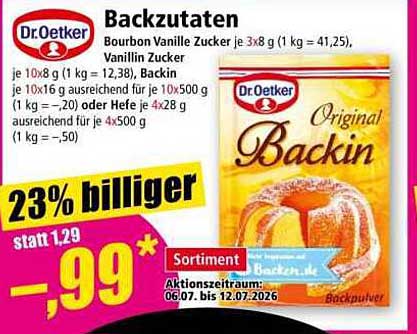Backzutaten