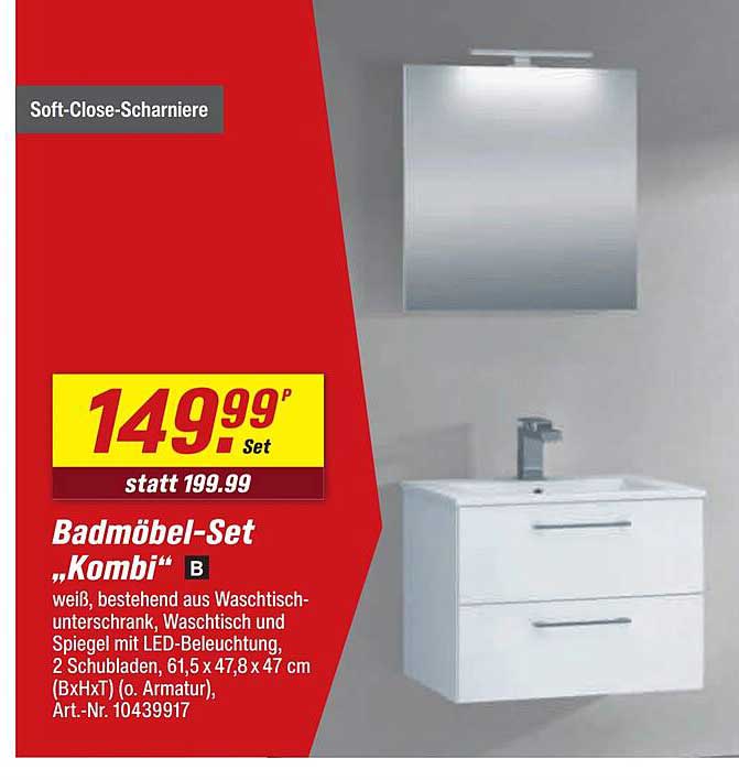 Badmöbel-Set „Kombi“ B