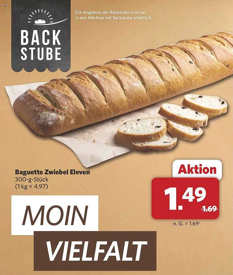 Baguette Zwiebel Eleven