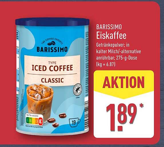 BARISSIMO Eiskaffee