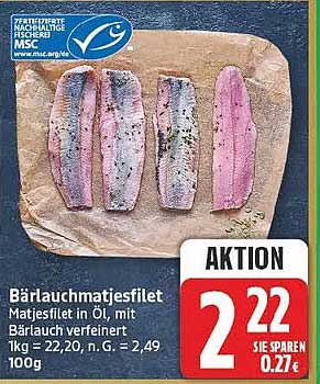 Bärlauchmatjesfilet