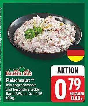 BauernGut Fleischsalat** fein abgeschmeckt und besonders lecker