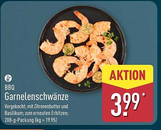 BBQ Garnelenschwänze