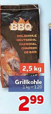 BBQ Holzkohle / Houtskool / Charcoal / Charbon de bois