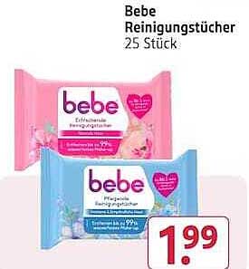 Bebe Reinigungstücher 25 Stück