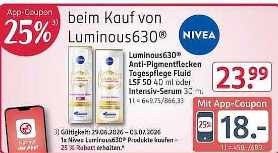 beim Kauf von Luminous630®