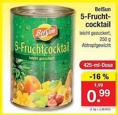BelSun 5-Fruchtcocktail