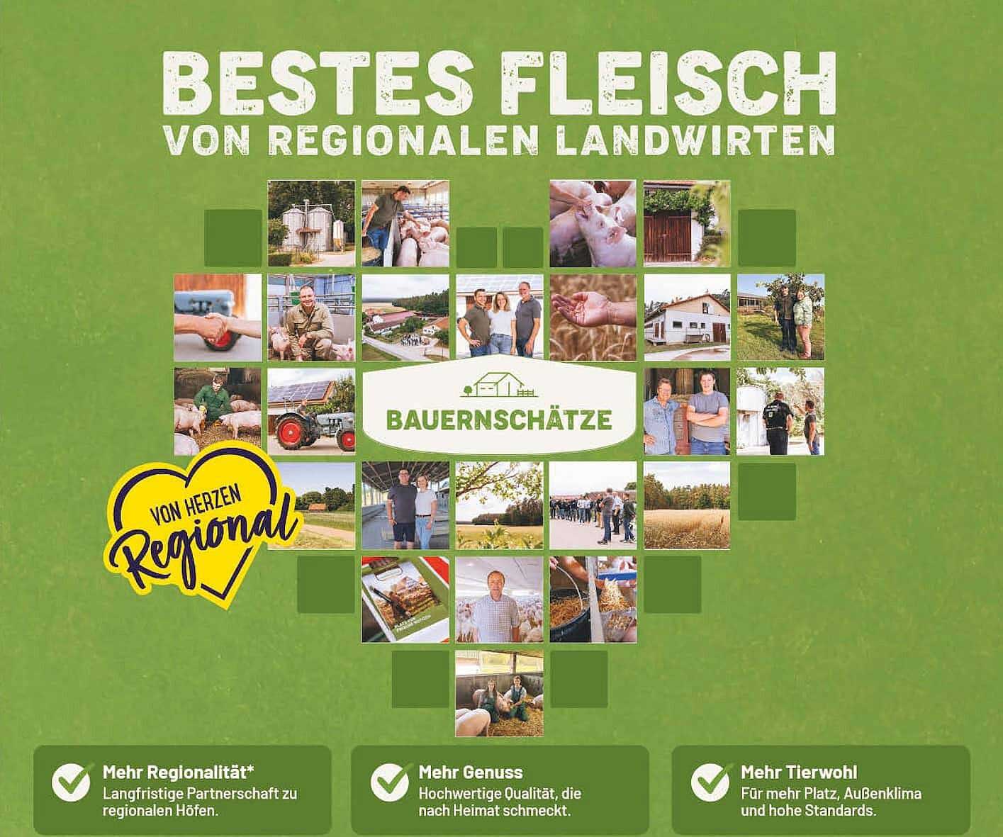 BESTES FLEISCH VON REGIONALEN LANDWIRTEN
