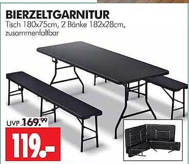BIERZELTGARNITUR