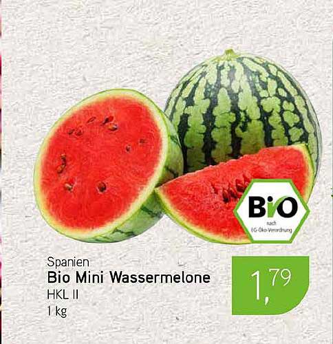 Bio Mini Wassermelone