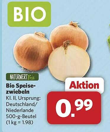Bio Speisezwiebeln