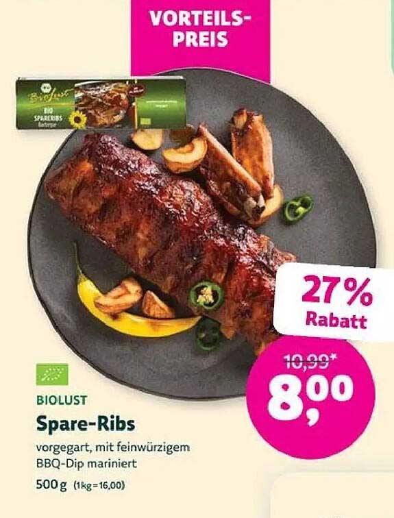 BIOLUST Spare-Ribs