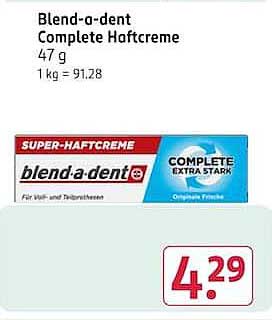Blend-a-dent Complete Haftcreme 47 g