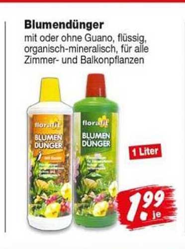 Blumendünger