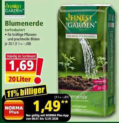 Blumenerde