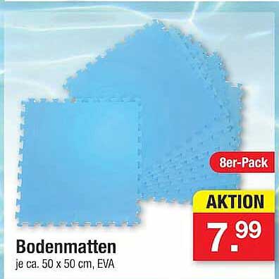 Bodenmatten je ca. 50 x 50 cm, EVA