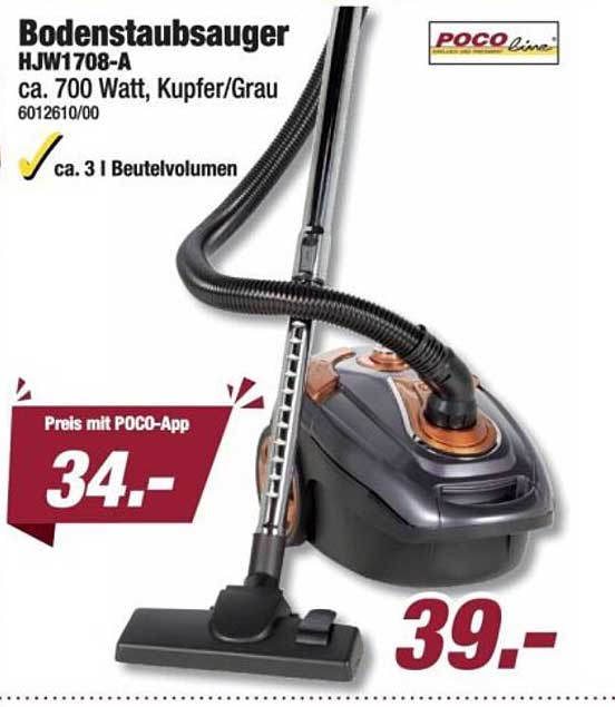 Bodenstaubsauger HJW1708-A