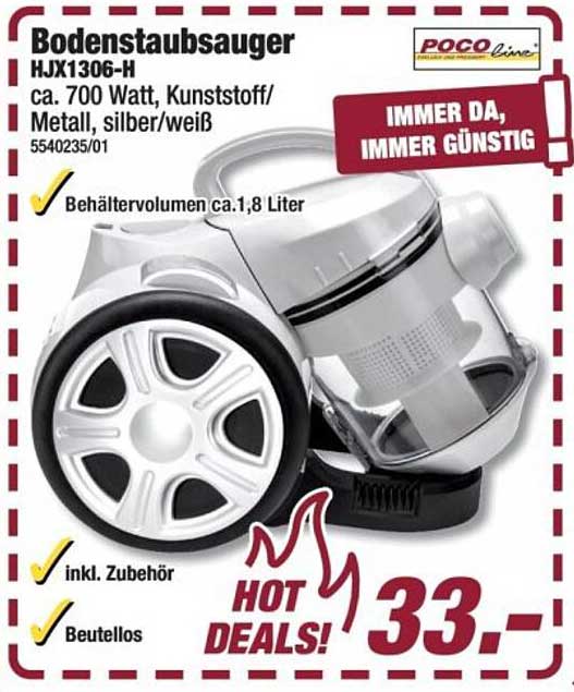 Bodenstaubsauger HJX1306-H