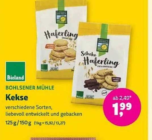 BOHLSENER MÜHLE Kekse