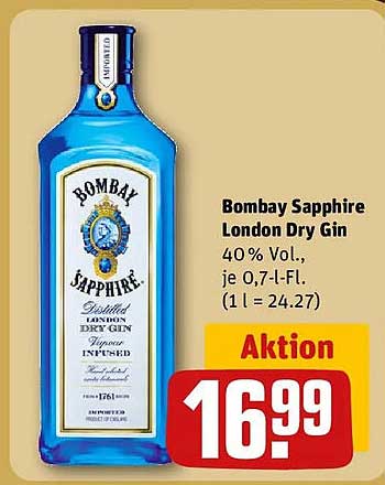 Bombay Sapphire London Dry Gin