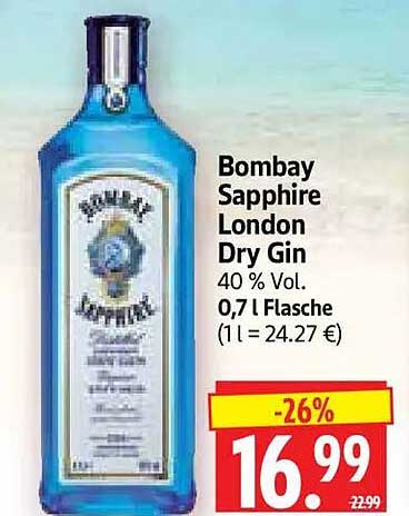 Bombay Sapphire London Dry Gin
