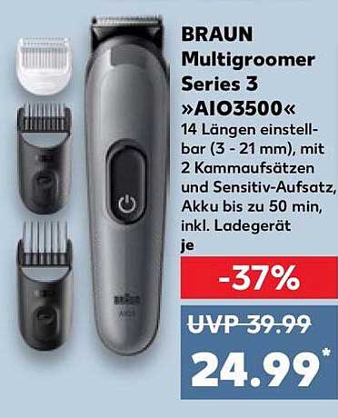 BRAUN Multigroomer Series 3 »AIO3500«