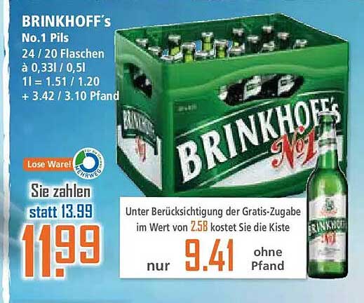 BRINKHOFF's No.1 Pils