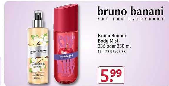 Bruno Banani Body Mist 236 oder 250 ml