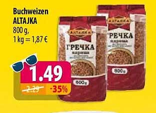 Buchweizen ALTAJKA 800 g