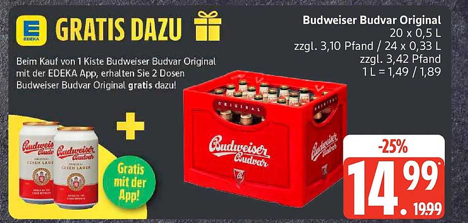 Budweiser Budvar Original