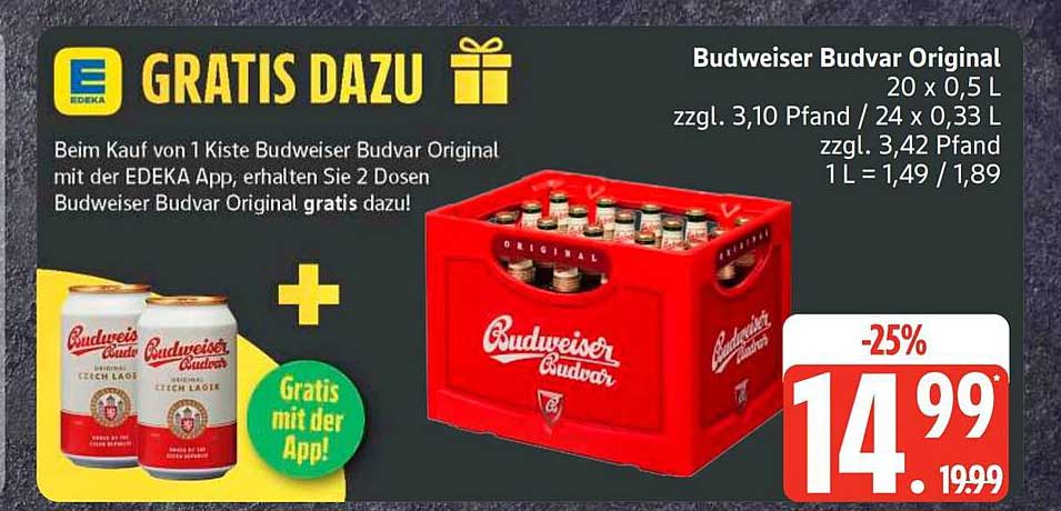 Budweiser Budvar Original