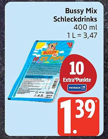 Bussy Mix Schleckdrinks 400 ml
