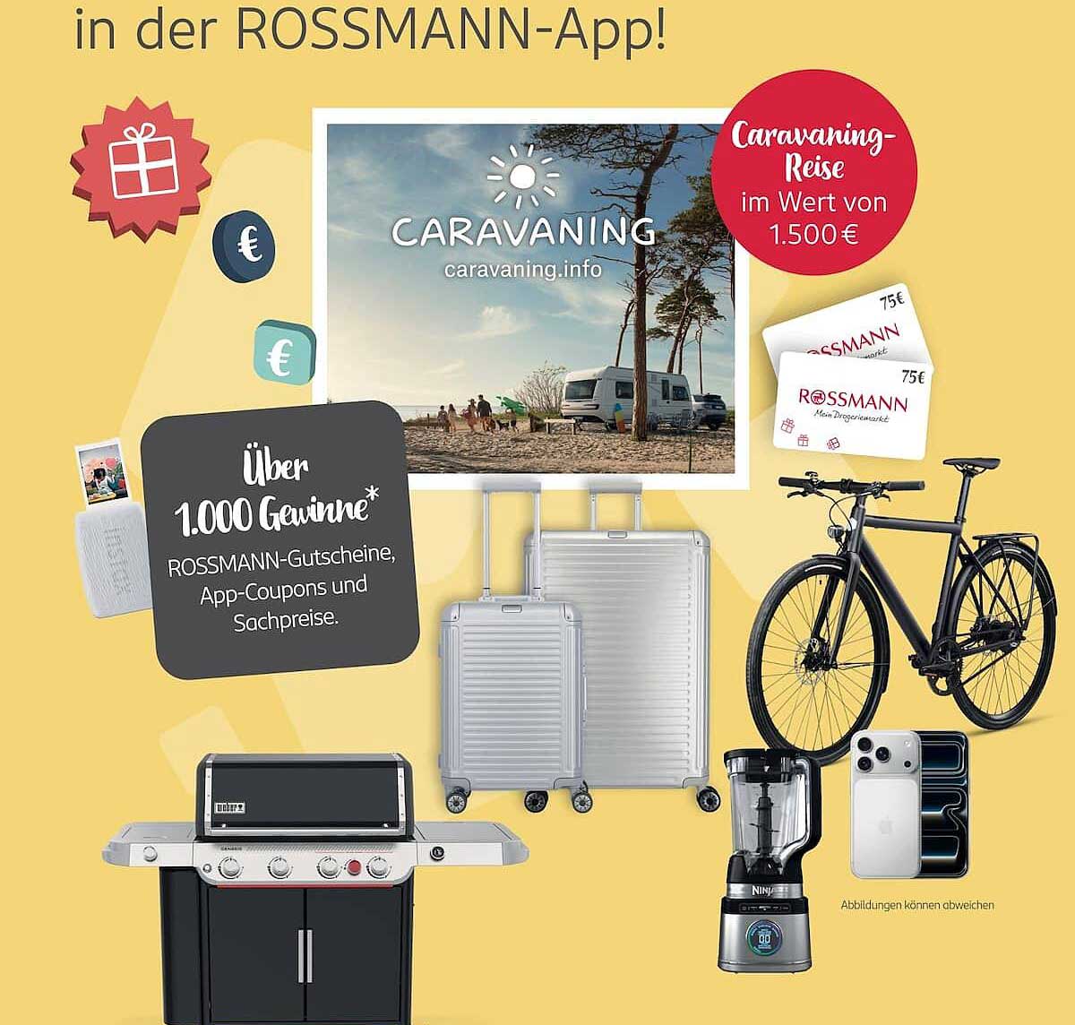 Caravaning-Reise im Wert von 1.500 €