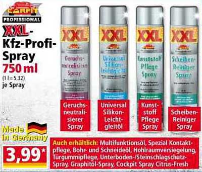 Carfit Professional XXXL Kfz-Profi-Spray 750 ml