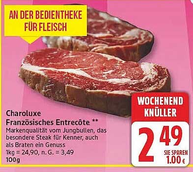 Charoluxe Französisches Entrecôte **