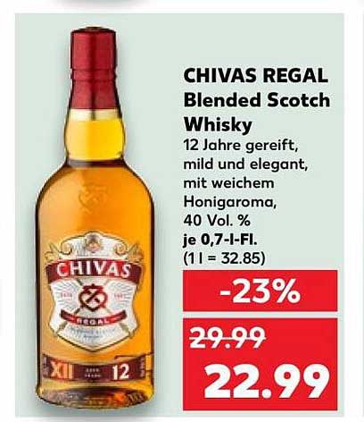 CHIVAS REGAL Blended Scotch Whisky